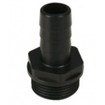 THERMOPLASTIC HOSE HOLDER FITTING MALE THREAD 3/4 "INNER Ø 25