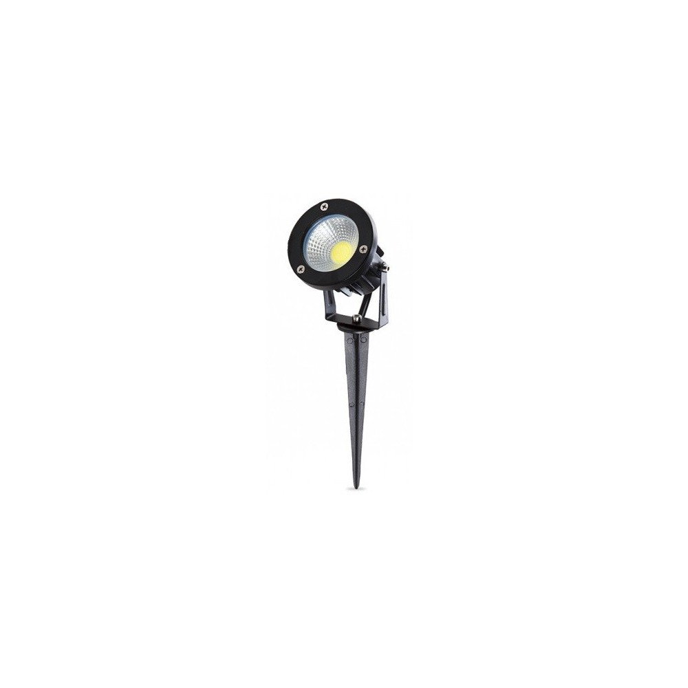 LED SPOTLIGHT WITH SKEWER FOR GARDENS 9W 810LM 50000H COLD WHITE