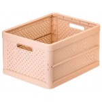 32L COMPACT FOLDING BOX PEACH PINK