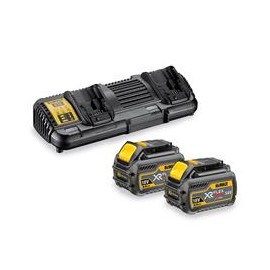 2 BATTERIES 54V / 18V Li-Ion 6.0Ah AND CHARGE