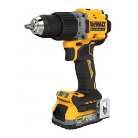 DRILL SCREWDRIVER WITHOUT BRUSHES XR 18V POWERSTACK (2 BATTERIES + CHARGER + CASE)