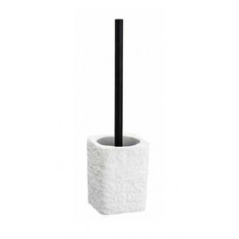 BRUSH HOLDER VILLATA WHITE