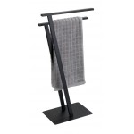 FLOOR TOWEL RACK LIRIO MATT BLACK