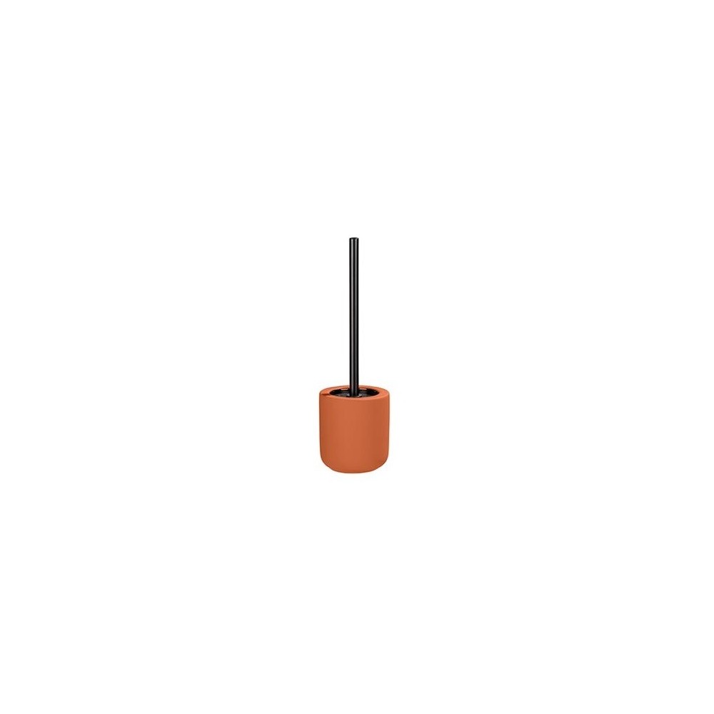 HAZELNUT TERRACOTTA TOILET BRUSH HOLDER