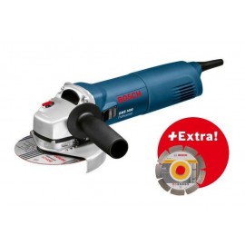 BOSCH GWS-1400 ANGLE GRINDER + ACC