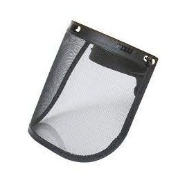 VISOR DE MALLA DE ACERO PARA FACY METAL 200x390mm