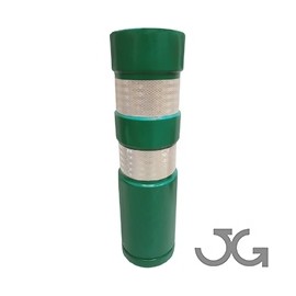 STANDARD CYLINDRICAL BEACON Ø20X75CM GREEN JG INCLUDED. SCREWS