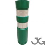 STANDARD CYLINDRICAL BEACON Ø20X75CM GREEN JG INCLUDED. SCREWS